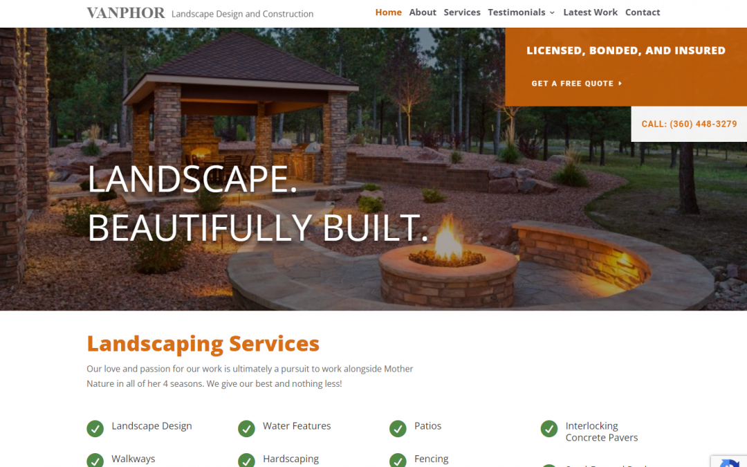 Case Study: Website, SEO & Social Media Marketing for Landscape Design & Construction Business